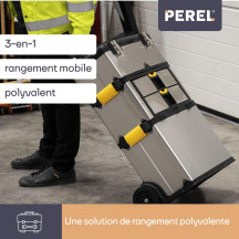 Servante d'Atelier - Acier Inoxydable - 570 x 354 x 830 mm - 167 L