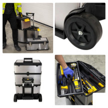 Servante d'Atelier - Acier Inoxydable - 570 x 354 x 830 mm - 167 L