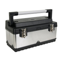 Boîte à Outils - Acier Inoxydable - 505 x 235 x 225 mm - 26,7 L