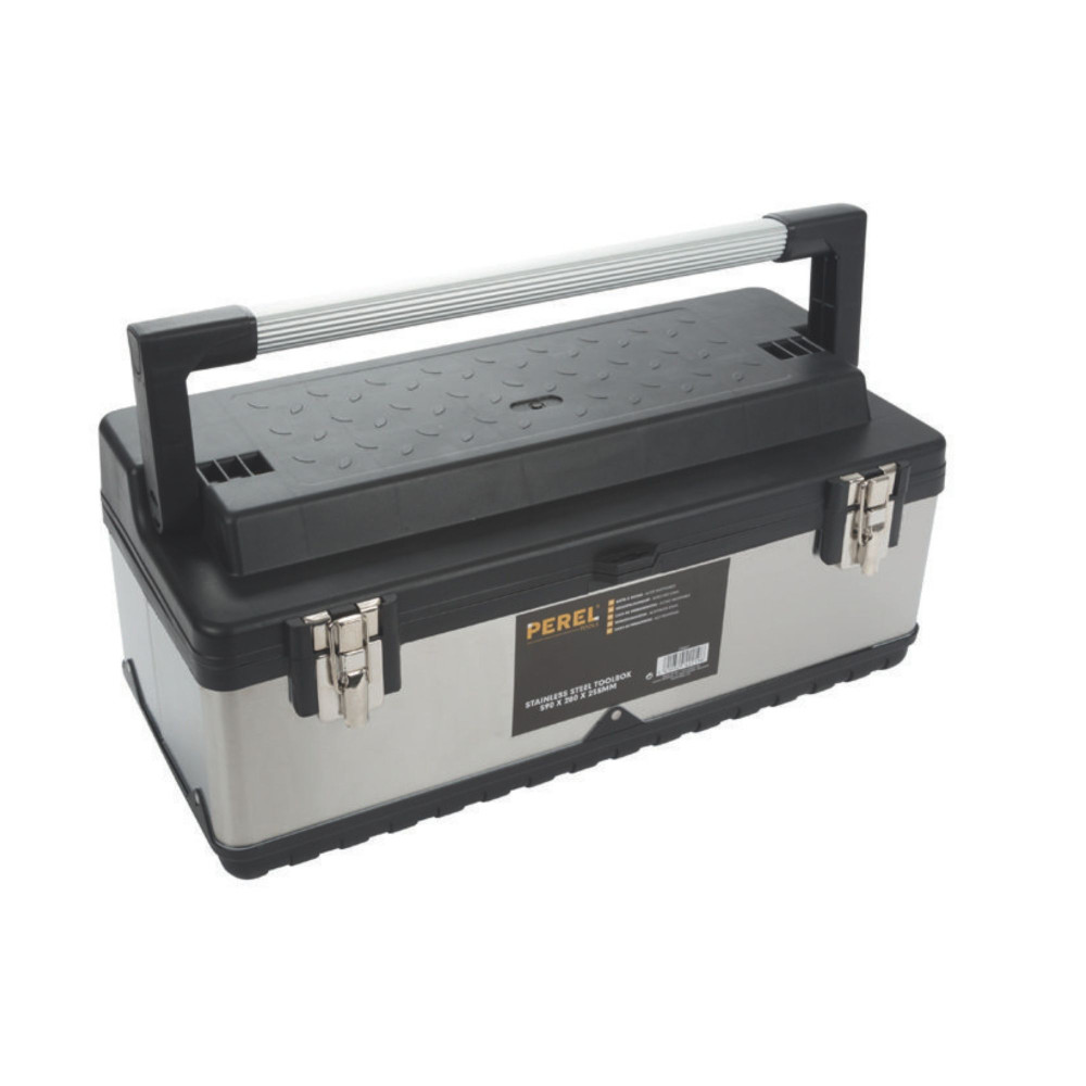 Boîte à Outils - Acier Inoxydable - 590 x 280 x 255 mm - 42 L