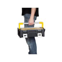 Boîte à Outils en Plastique avec Bacs Amovibles - 15,2 L