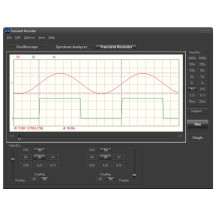 Mini oscilloscope à 2 canaux pour pc avec connexion usb