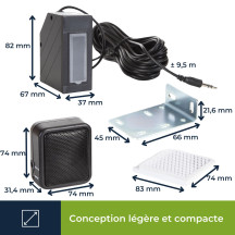 Mini système de sécurité infrarouge - 7 m