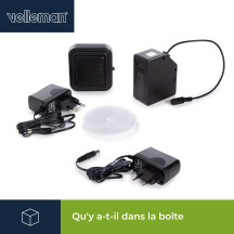 Mini système de sécurité infrarouge sans fil - 7 m