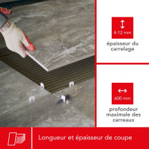COUPE-CARREAUX - 600 mm