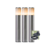 Ludeco - Sten - stand light - set (3 pcs) - 12 V - 90 lm - 1 W - blanc chaud