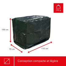 HOUSSE POUR BARBECUE - 110 x 70 x 100 cm