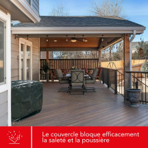 HOUSSE POUR BARBECUE - 110 x 70 x 100 cm