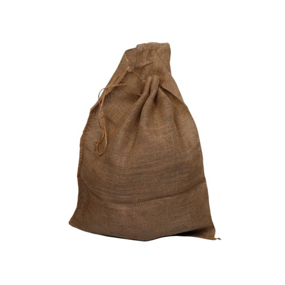 Sac de jardin en jute, 175 L, lot de 3 pièces