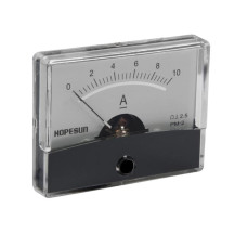 Amperemetre Analogique De Tableau 10A CC / 60 x 47mm