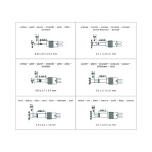 Alimentation à découpage compacte avec sortie sélectionnable - 100 - 240 V - 3 à 12 VCC - 2,5 A + 6 embouts