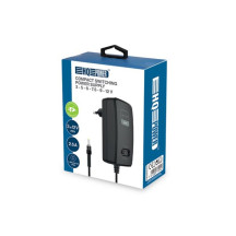 Alimentation à découpage compacte avec sortie sélectionnable - 100 - 240 V - 3 à 12 VCC - 2,5 A + 6 embouts