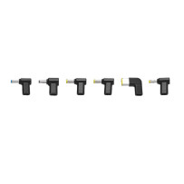 Lot de 6 prises USB-C pour ordinateur portable - HP, Dell, Acer, Lenovo, Asus - 4 mm & 5.5 mm