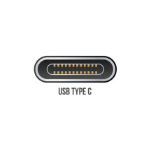 CHARGEUR COMPACT AVEC CONNEXION USB - 5 VCC - 2.5 A max. - 15 W max. - TYPE C - AVEC 4 FICHES DE VOYAGE