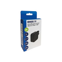 Chargeur USB rapide avec technologie GaN Fast - 3 sorties - USB-A & 2 x USB-C - 67W