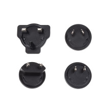 CHARGEUR UNIVERSEL AVEC CONNEXION MICRO USB - 5 V - 2.5 A avec 4 fiches de voyage