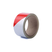 Adhésif réfléchissant 5cm x 10m - Rouge/Blanc