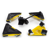 TRANSPORTEUR DE MEUBLES - RENFORCÉ - CHARGE MAX. 100 kg - 23 x 17 x 5,2 cm - 4 pcs