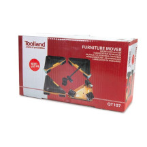 TRANSPORTEUR DE MEUBLES - RENFORCÉ - CHARGE MAX. 100 kg - 23 x 17 x 5,2 cm - 4 pcs