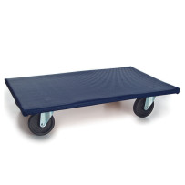SUPPORT ROULANT POUR MEUBLES - RECTANGULAIRE - 650 x 400 mm - CHARGE MAX. 400 kg