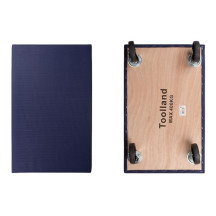 SUPPORT ROULANT POUR MEUBLES - RECTANGULAIRE - 650 x 400 mm - CHARGE MAX. 400 kg