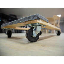SUPPORT ROULANT POUR MEUBLES - RECTANGULAIRE - 760 x 460 mm - CHARGE MAX. 400 kg