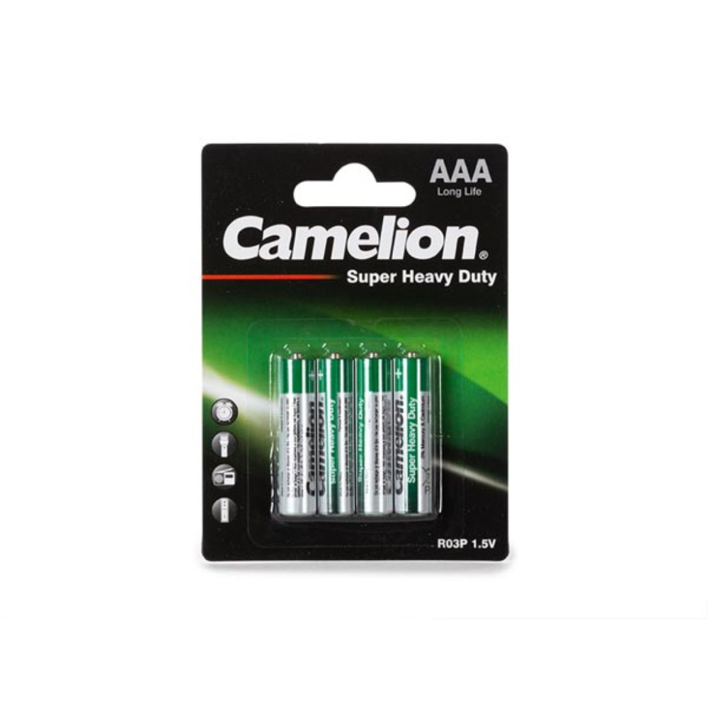 ZINC CARBONE AAA / R3 1.5V (4pcs/bl)