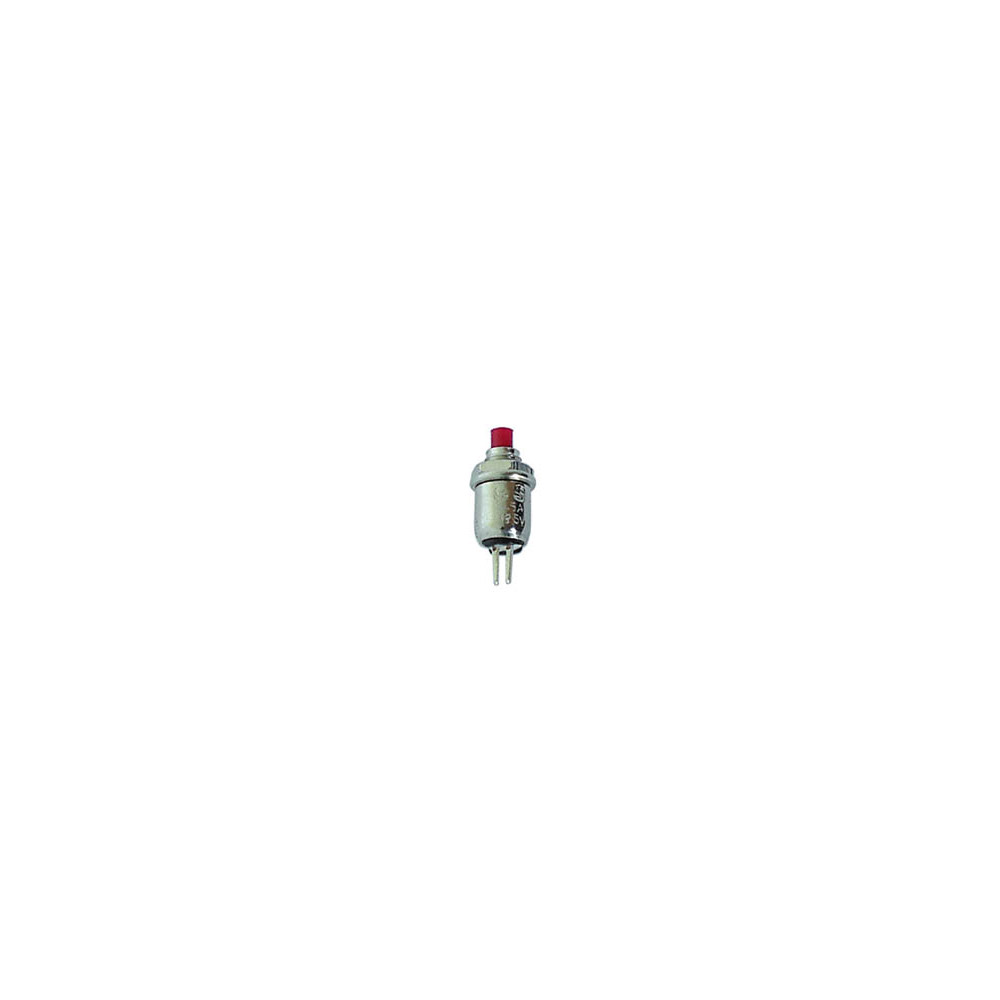 BOUTON-POUSSOIR OFF-(ON) ROUGE