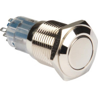 INTERRUPTEUR ROND MÉTALLIQUE DPDT 2NO 2NC