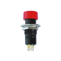 BOUTON-POUSSOIR OFF-ON ROUGE