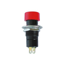 BOUTON-POUSSOIR OFF-(ON) ROUGE