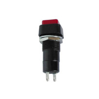 R18-23A BOUTON-POUSSOIR OFF-ON ROUGE 3A/125V