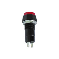 R18-24A  BOUTON-POUSSOIR OFF-ON ROUGE 3A/125V