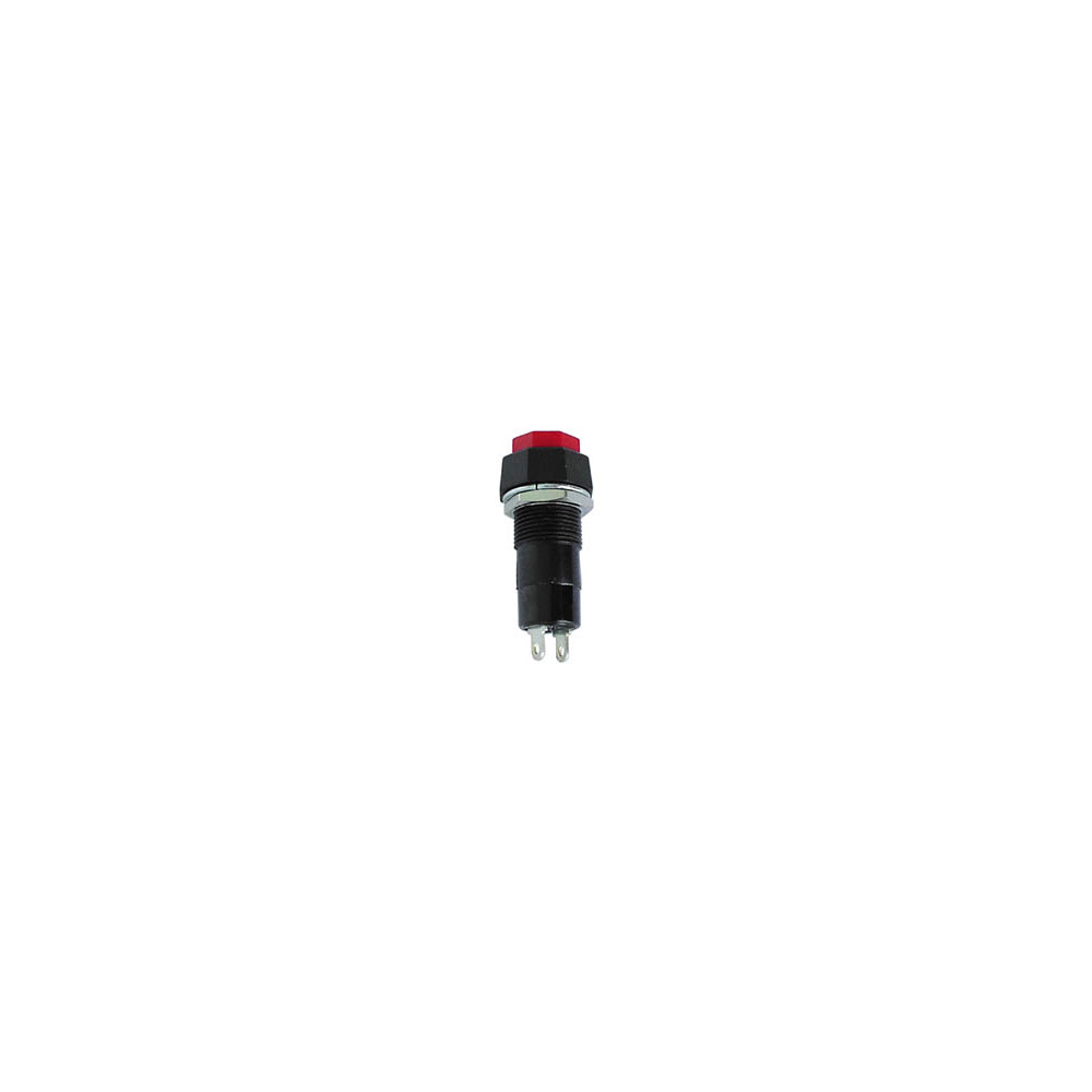 R18-24A  BOUTON-POUSSOIR OFF-ON ROUGE 3A/125V