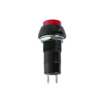 R18-25A BOUTON-POUSSOIR OFF-(ON) ROUGE 1A/125V