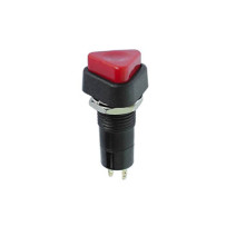 BOUTON-POUSSOIR OFF-(ON) ROUGE
