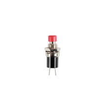 BOUTON-POUSSOIR ON-(OFF) ROUGE