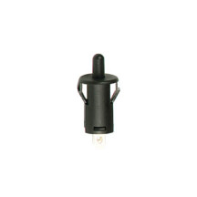 BOUTON-POUSSOIR OFF-(ON) NOIR 1A - 250V