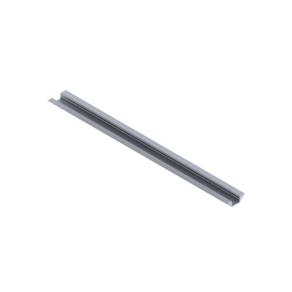 ALU-CORNER - PROFILÉ EN ALUMINIUM POUR RUBAN LED - PROFILÉ ANGULAIRE - ALUMINIUM ANODISÉ - ARGENT - 2 m