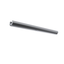 ALU-ROUND - PROFILÉ EN ALUMINIUM POUR RUBAN LED - ROND - ALUMINIUM ANODISÉ - ARGENT - 2 m