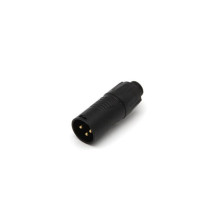 REAN TINY - ADAPTATEUR XLR MÂLE VERS XLR MÂLE - NOIR