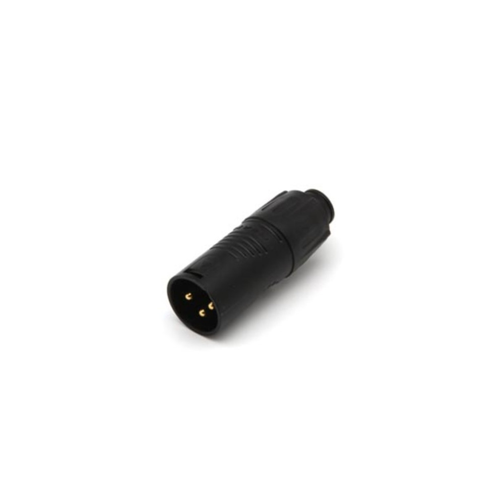 REAN TINY - ADAPTATEUR XLR MÂLE VERS XLR MÂLE - NOIR