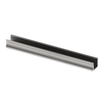 SLIMLINE 15 mm - PROFILÉ EN ALUMINIUM POUR RUBAN LED - ALUMINIUM ANODISÉ - ARGENT - 2 m
