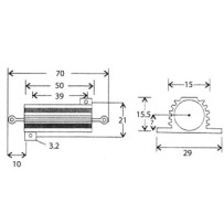 RÉSISTANCE 50W 2E7
