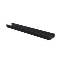 SLIMLINE 7 mm - PROFILÉ POUR RUBAN LED - 2 m - NOIR