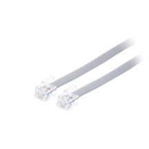 Câble RJ12-RJ12 pour communication du port P1 - 5 mètres
