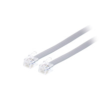 Câble RJ12-RJ12 pour communication du port P1 - 5 mètres