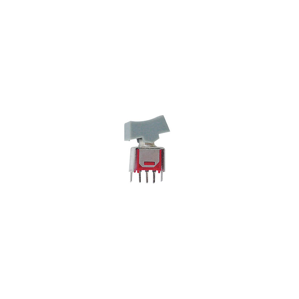 INTERRUPTEUR A BASCULE SUBMINIATURE UNIPOLAIRE VERTICAL ON-ON