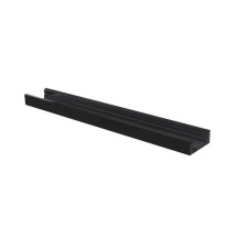 Profilé LED slimline 7 mm - 3 m - noir