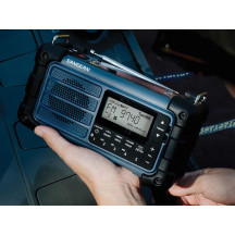 Radio d'urgence DAB+, FM, Bluetooth, Aux (oceanblue)